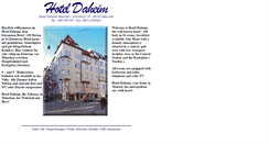 Desktop Screenshot of hotel-daheim-muenchen.de